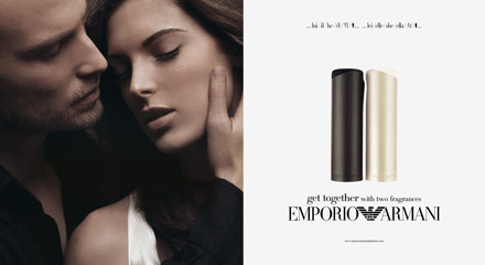 joseph cardo emporio armani parfum world campaign
